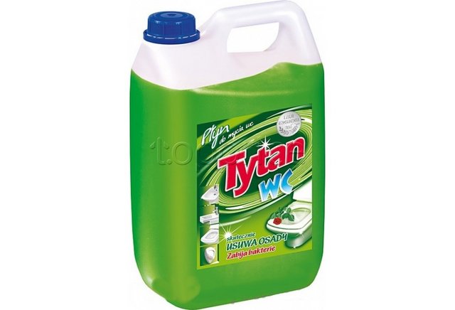 Засіб для чищення унітазів TYTAN зелений, рідкий, 5000мл